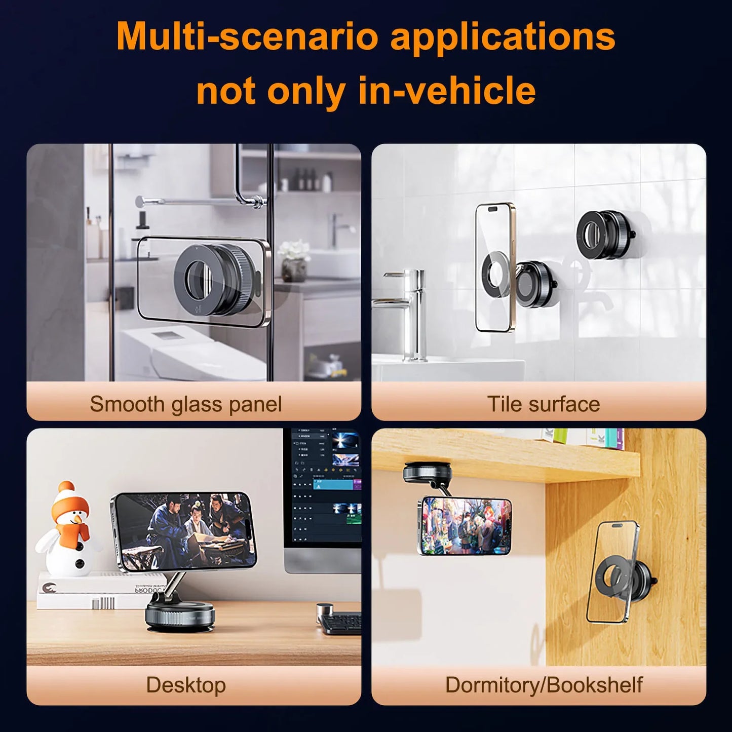 Magnetic Phone Holder 360° Rotation