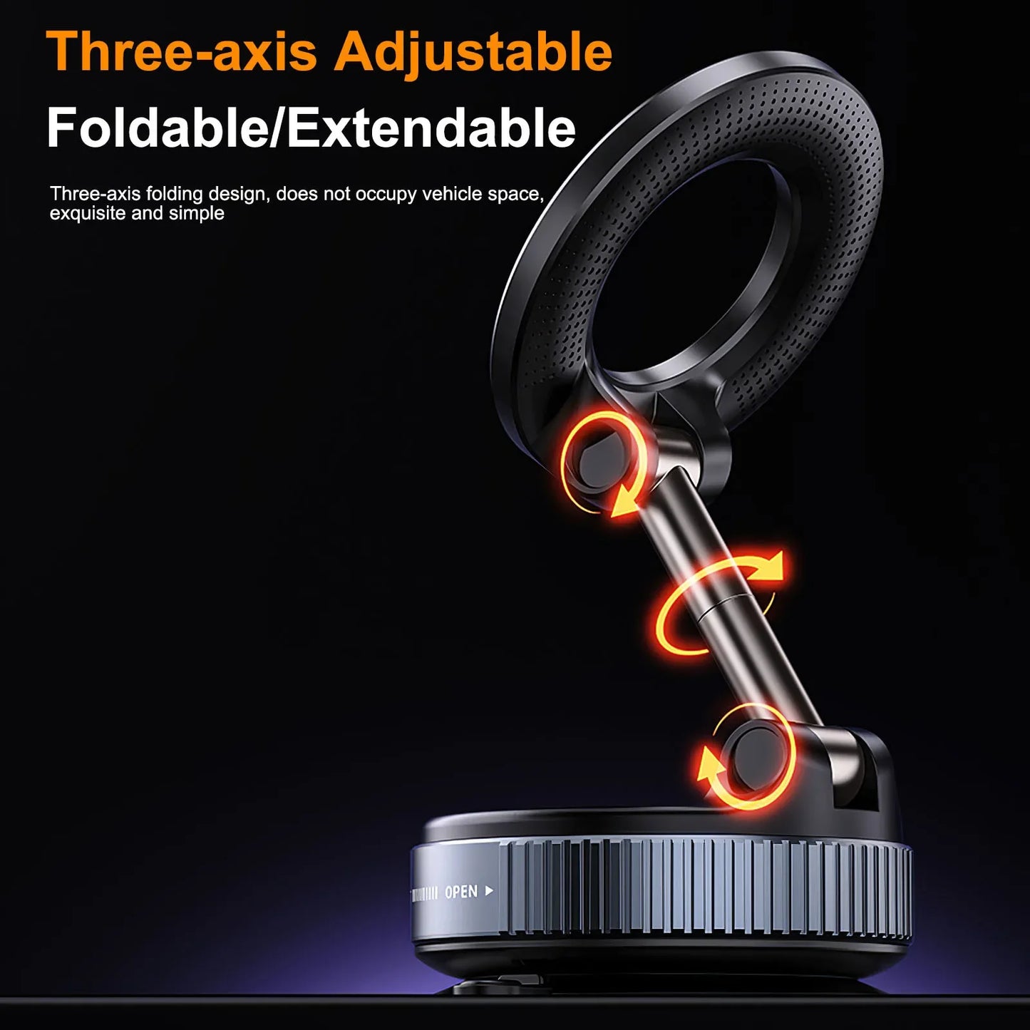 Magnetic Phone Holder 360° Rotation